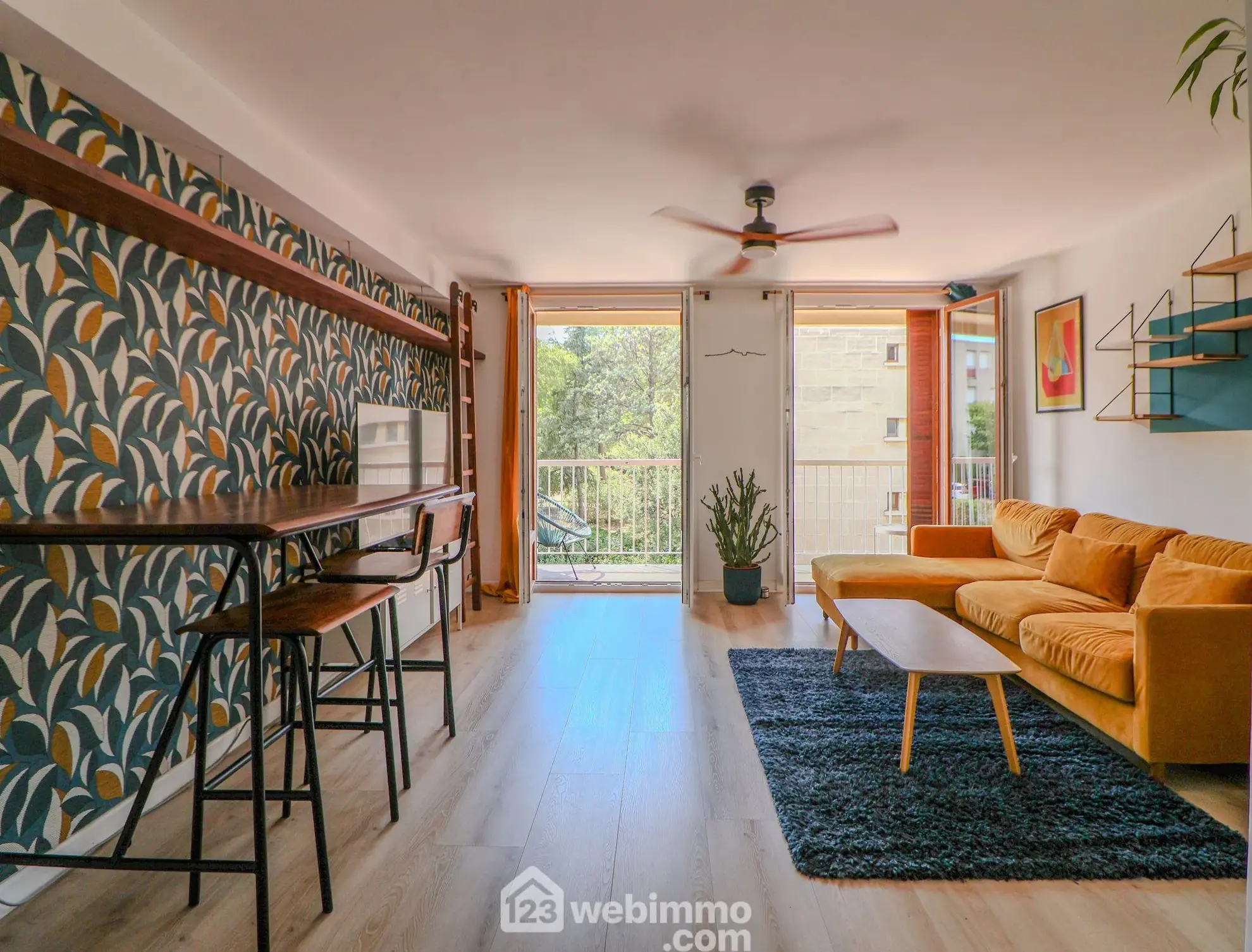 Appartement T3 rénové de 60 m² avec balcon à Marseille 8 proche Borély