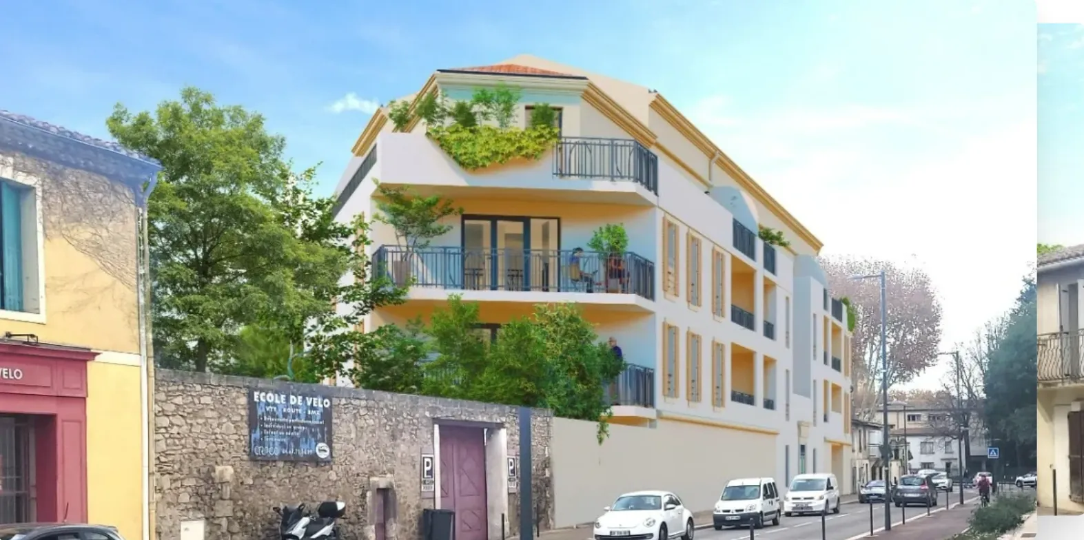 Appartement T3 neuf à Lunel avec parking - livraison 2027