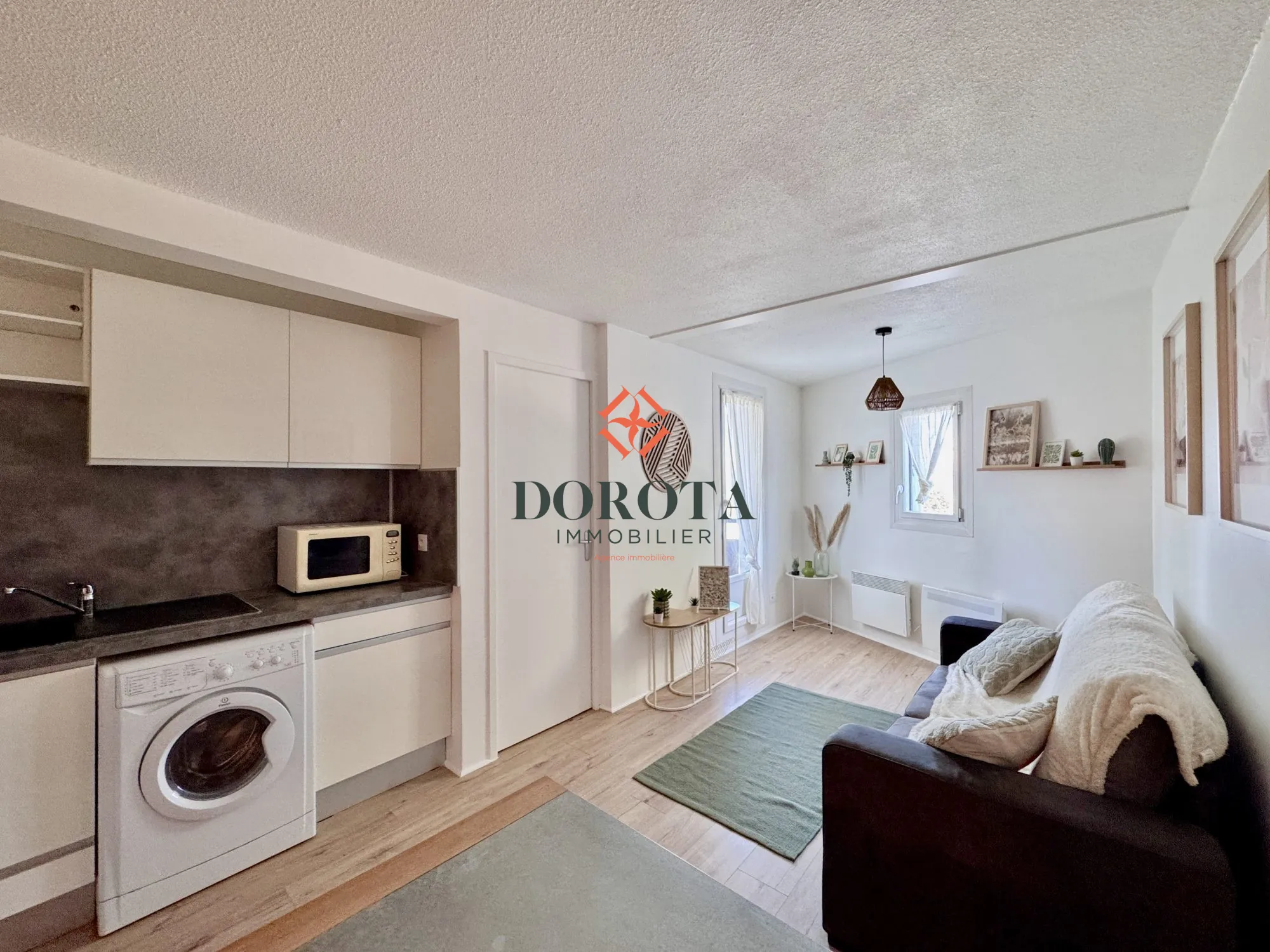 Appartement T2 à Prapoutel - Vue sur la Chartreuse - 27 m²