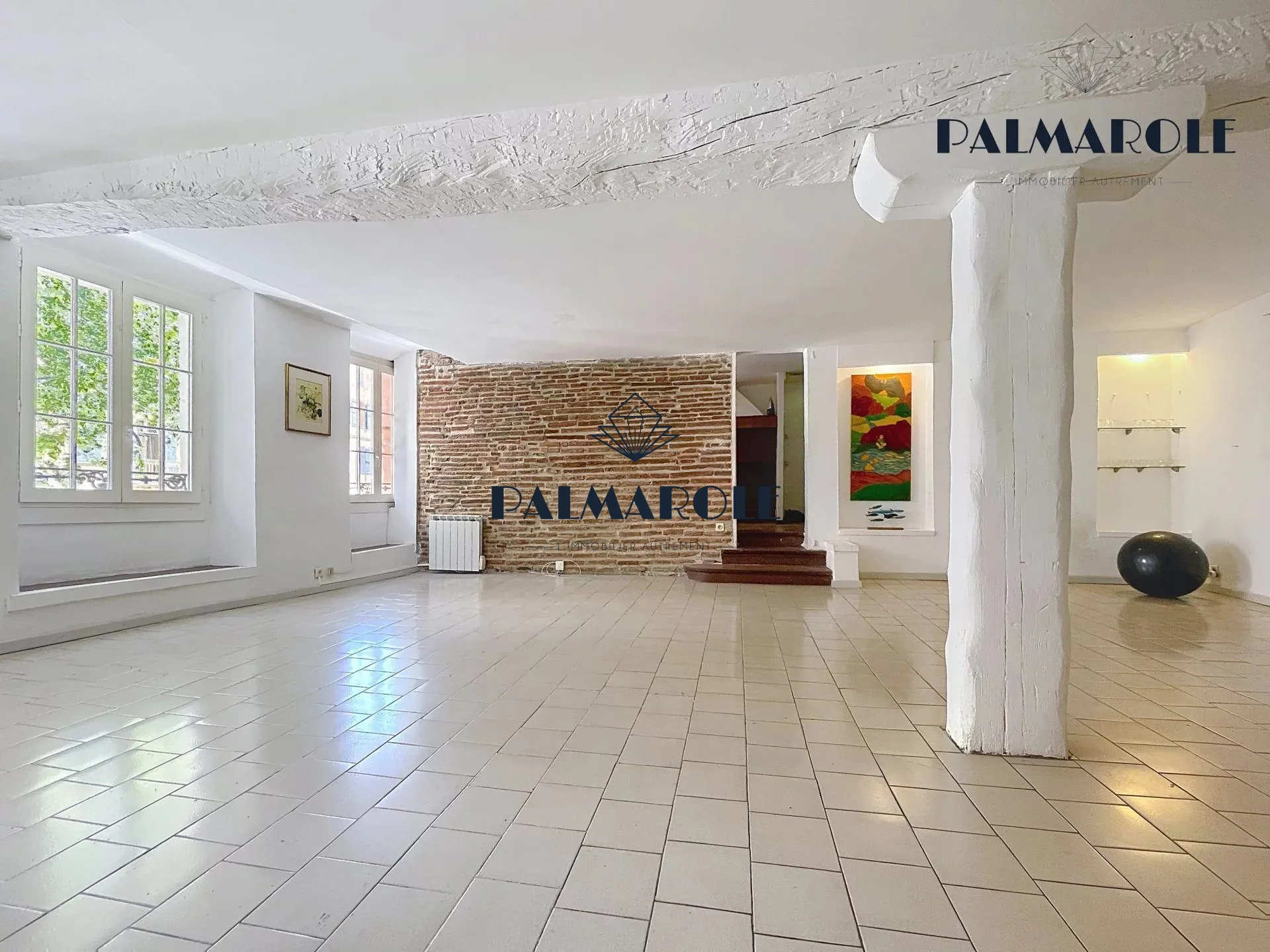 Appartement 2 pièces avec bureau à Perpignan, emplacement central et potentiel élevé