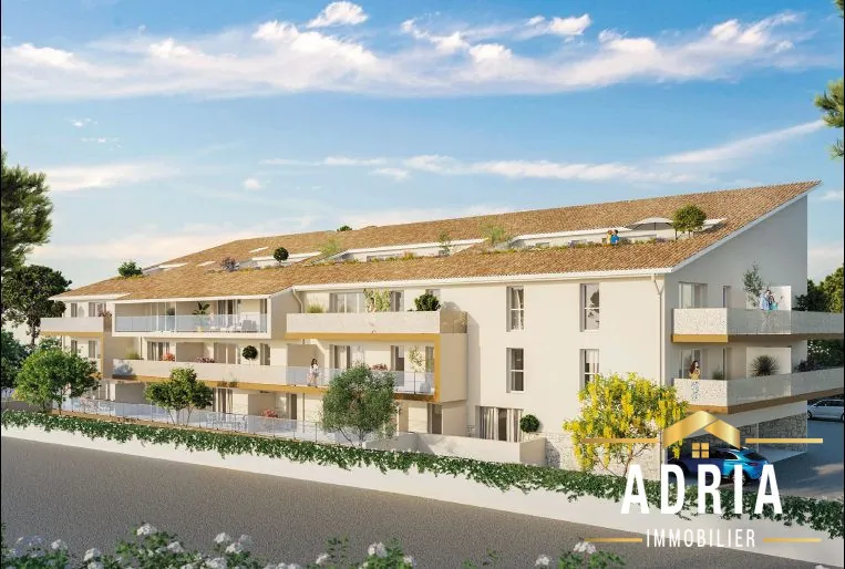 Appartements neufs à vendre à Valras-Plage, à 150 mètres de la plage 