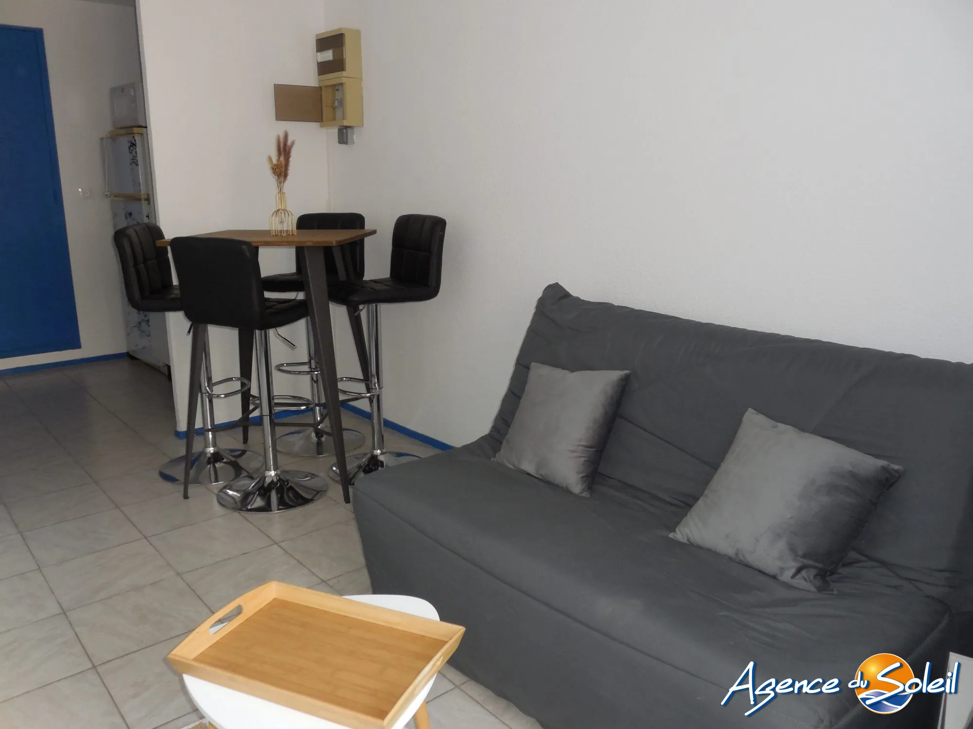 Studio avec balcon à Port-la-Nouvelle, proche plage et commerces 