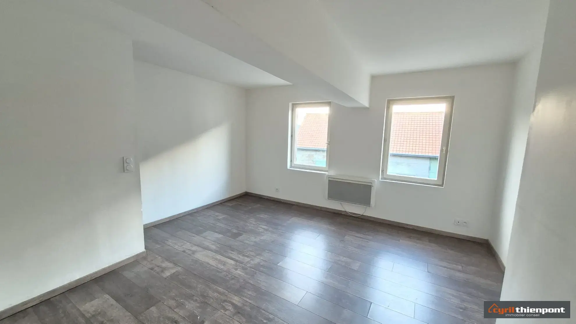 Maison à vendre à Pont-Remy de 55 m² avec 1 chambre, cour et emplacement central 
