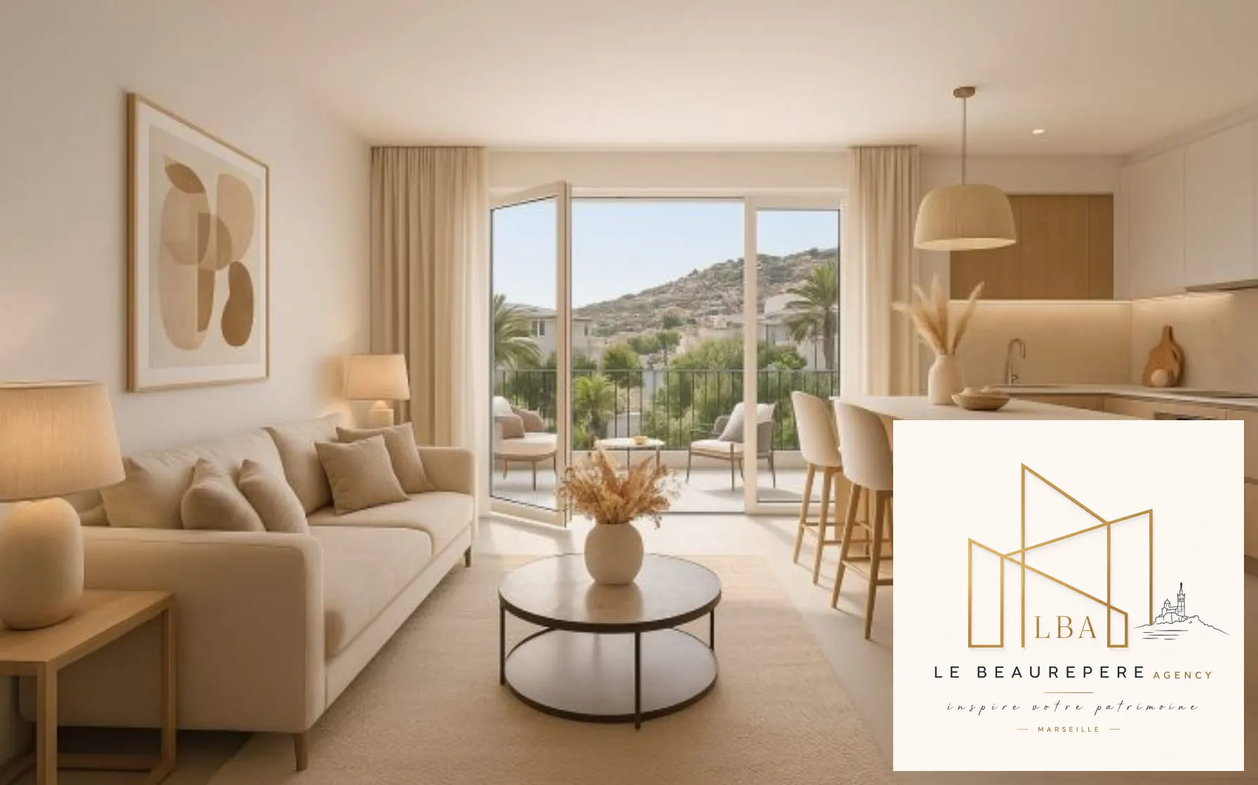 Programme immobilier neuf à Marseille 13ème avec appartements modernes et terrasse 