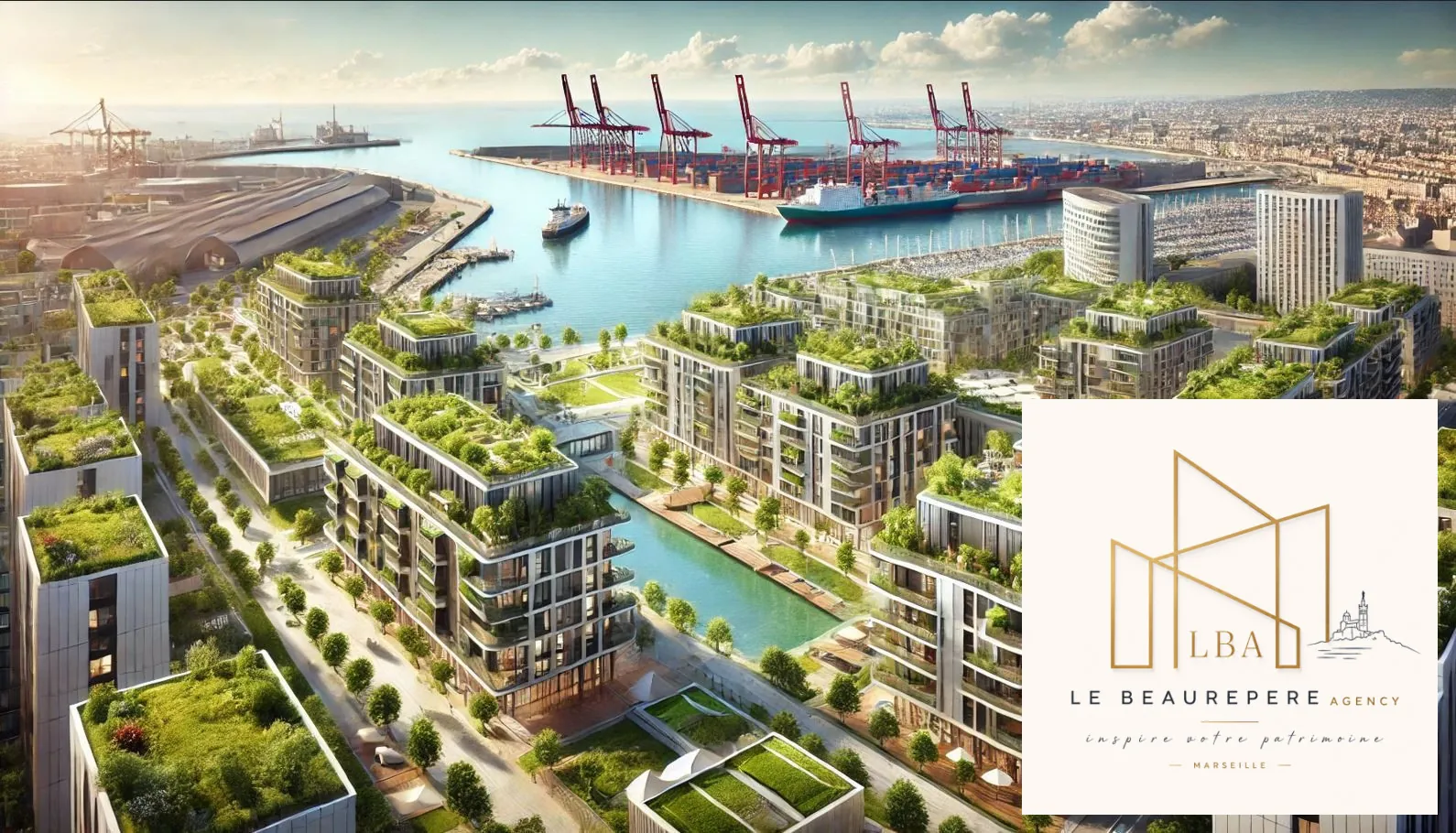 Appartement T1 neuf à Marseille dans le secteur Euromed 2 - Vente immobilière 