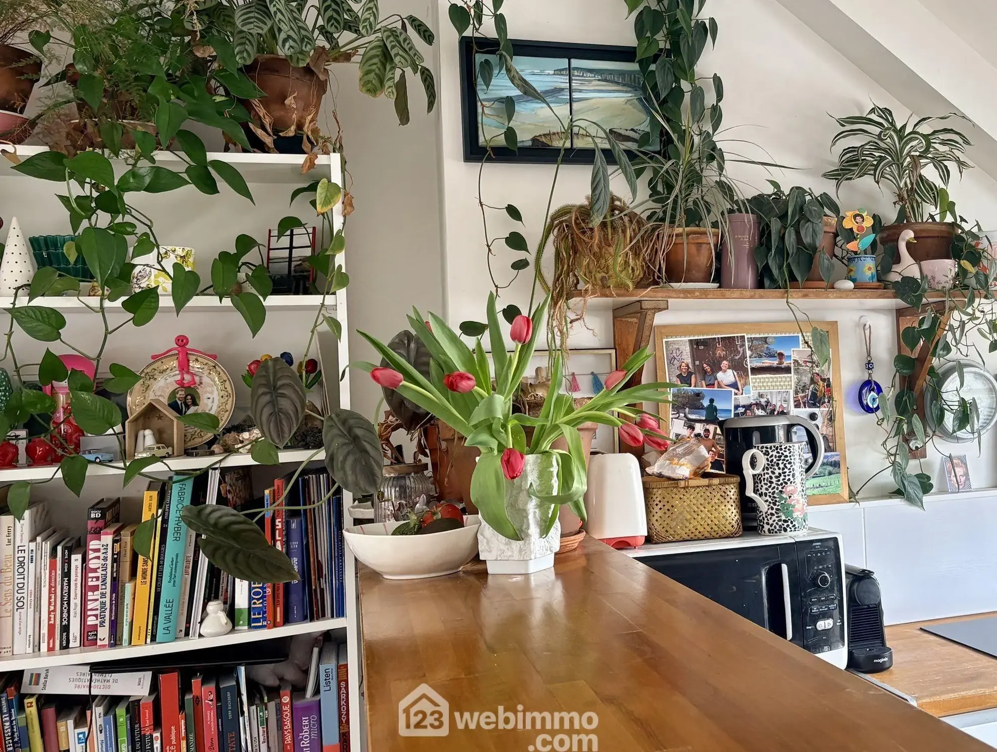Appartement traversant en duplex de 80m² à Rouen, centre historique