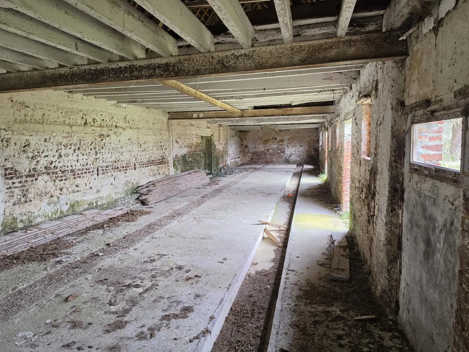 Ancienne bâtisse en briques et silex à vendre proche d'Etretat, Fécamp 