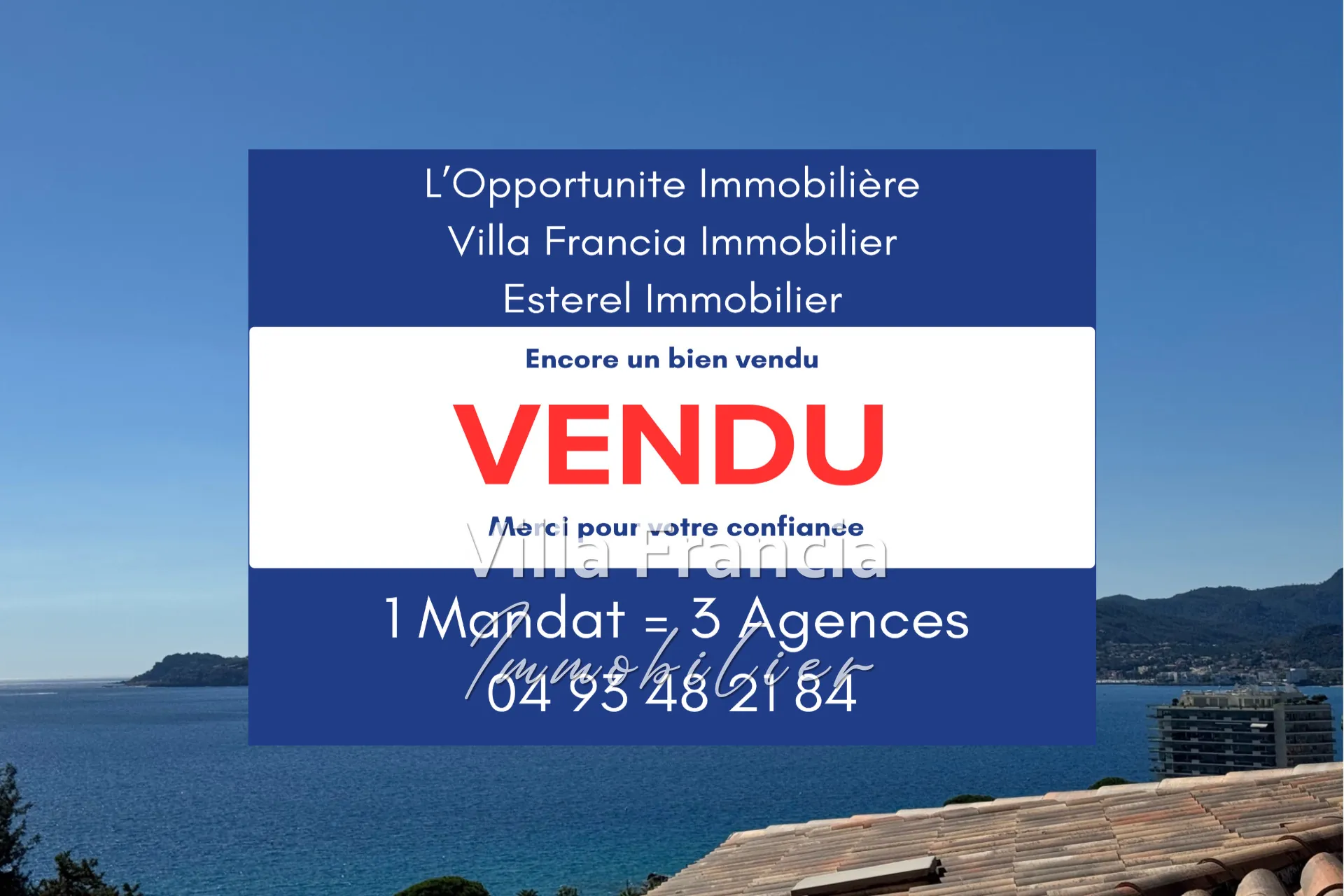 Achat duplex 3 pièces avec vue mer à Cannes dans résidence de charme