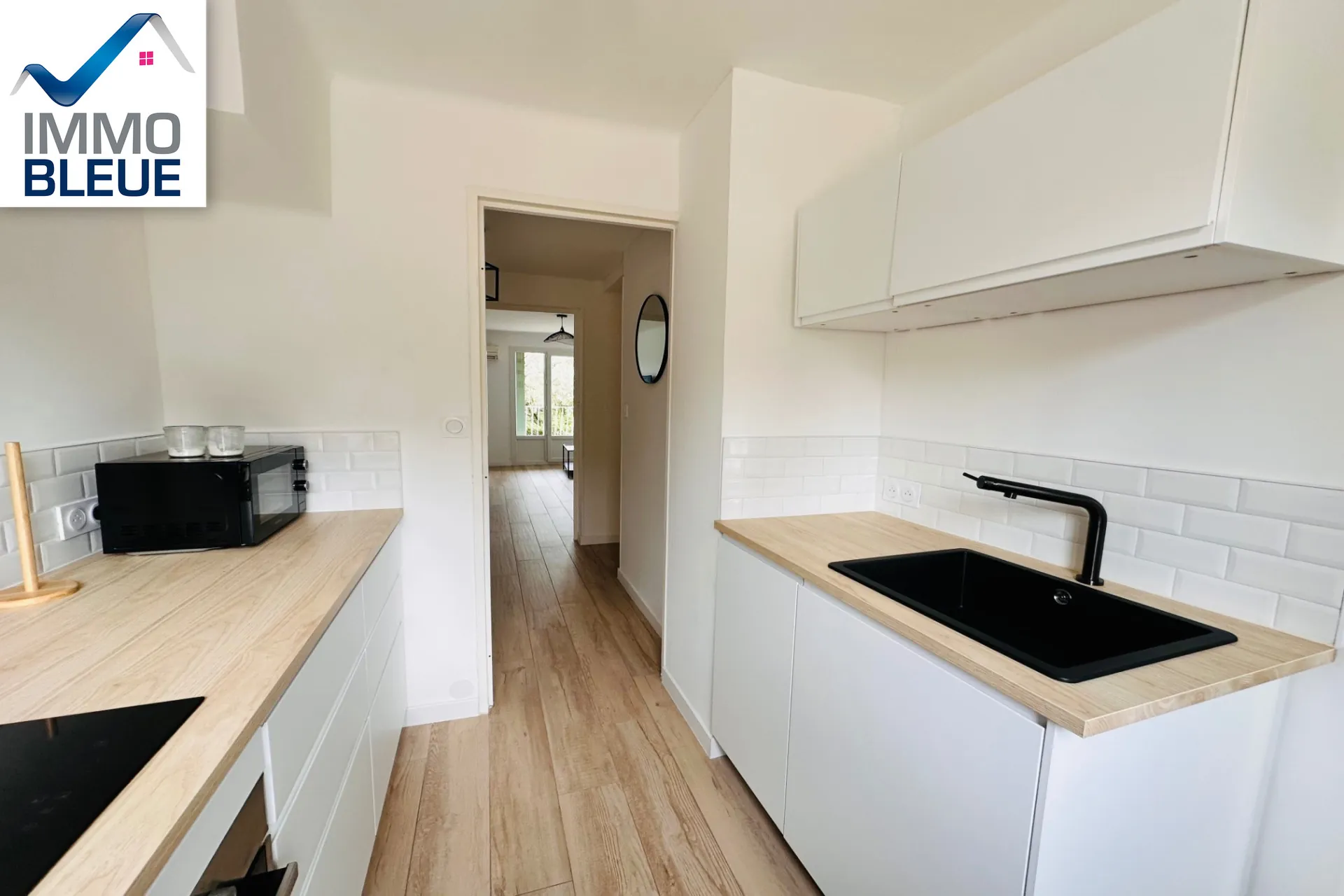 Agréable appartement 3 pièces avec terrasse et vue étang à Martigues 