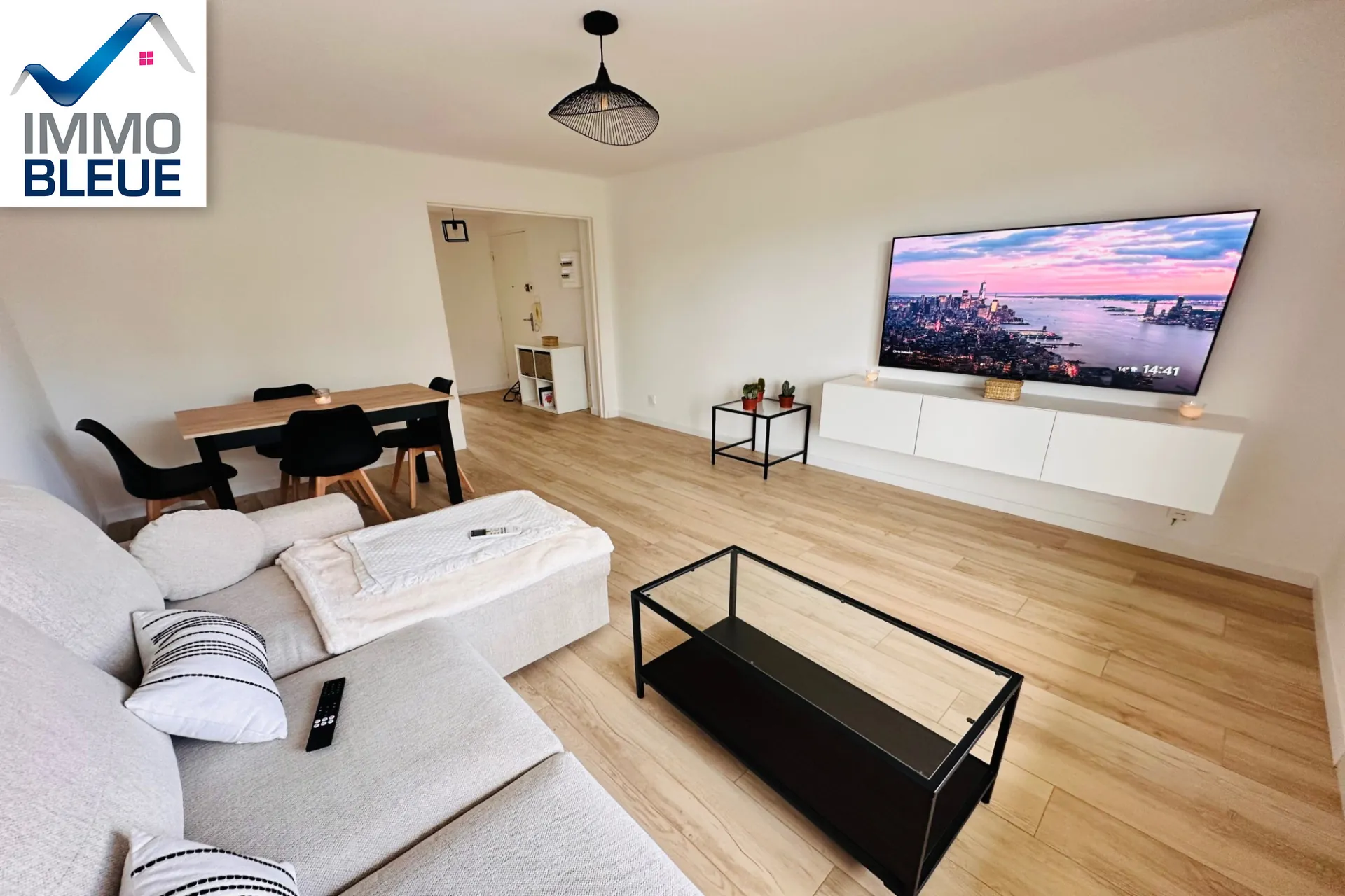 Agréable appartement 3 pièces avec terrasse et vue étang à Martigues 