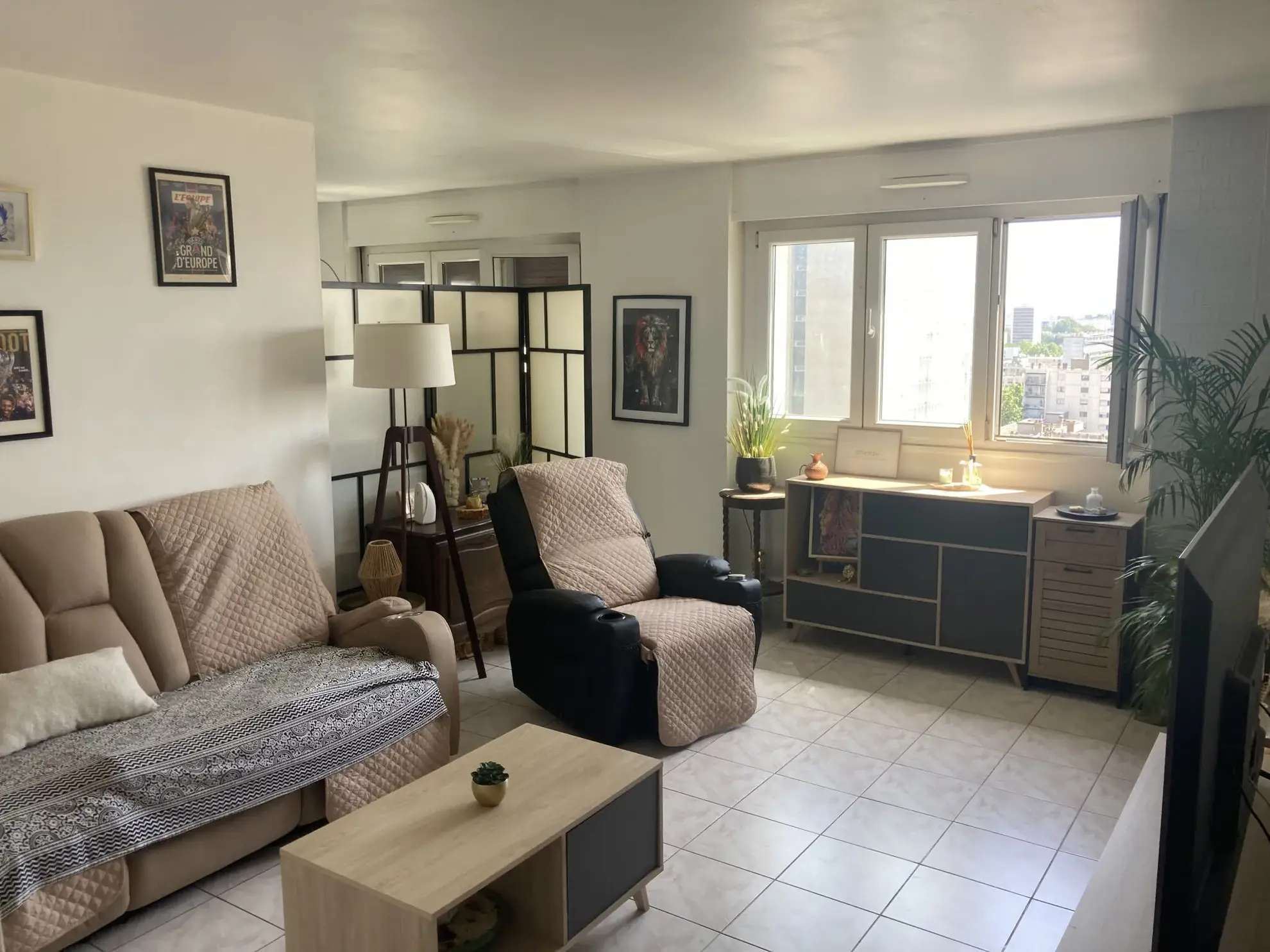 A vendre appartement 4 pièces à Sarcelles, 79 m² avec parking et cave