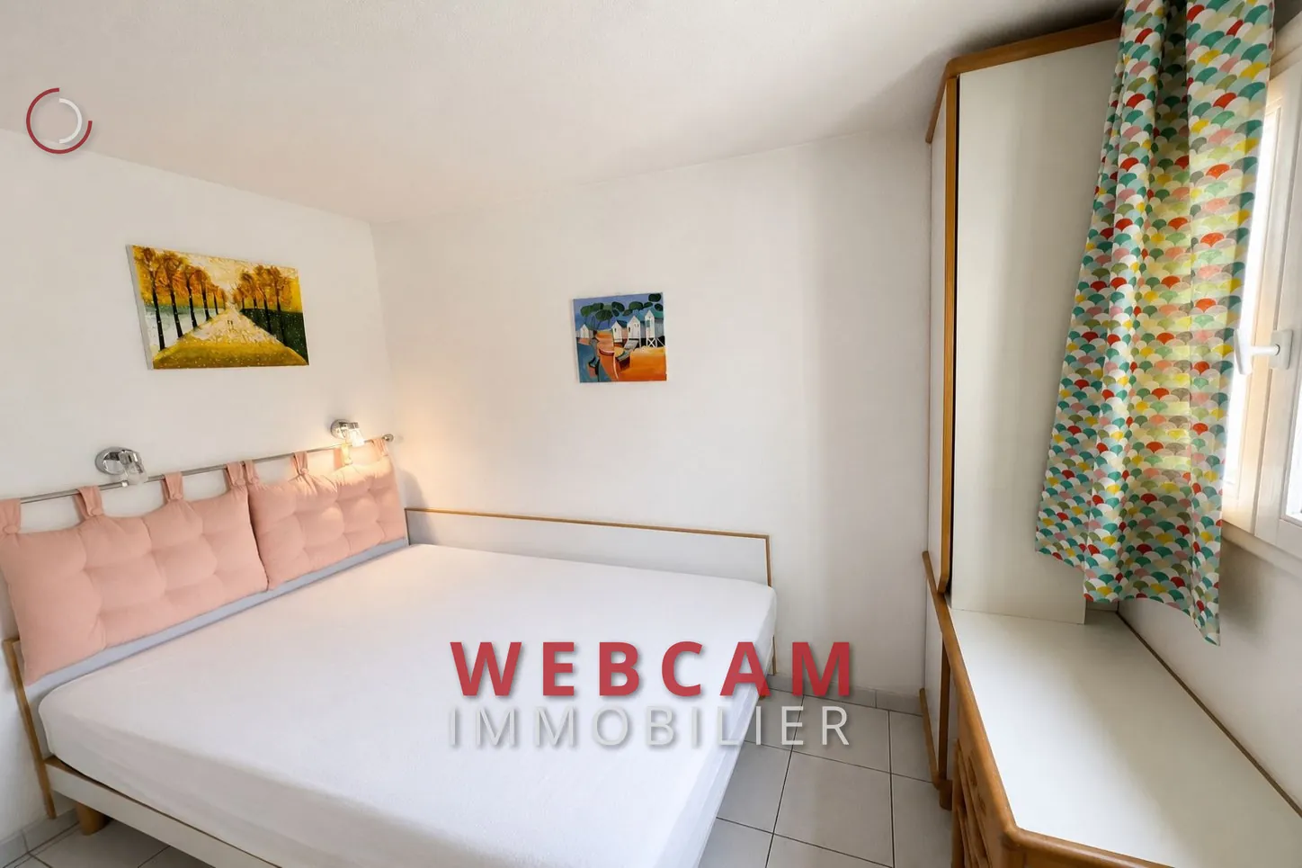 Appartement 2/3 pièces avec vue mer à Cannes, résidence de charme avec piscine et parking 
