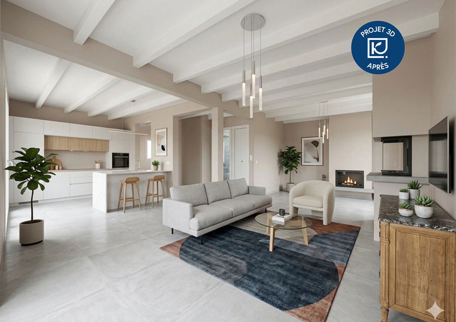 Grande maison familiale à Langueux avec 8 pièces et grand jardin 