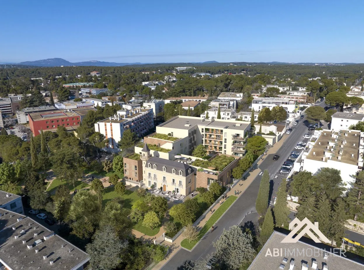Programme immobilier neuf à Montpellier dans le quartier des Facultés et Aiguelongue - Livraison 2027 