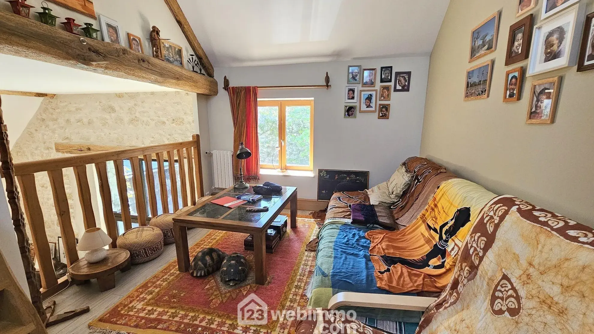 Maison en pierre de 120 m² avec jardin intime à Larchant 