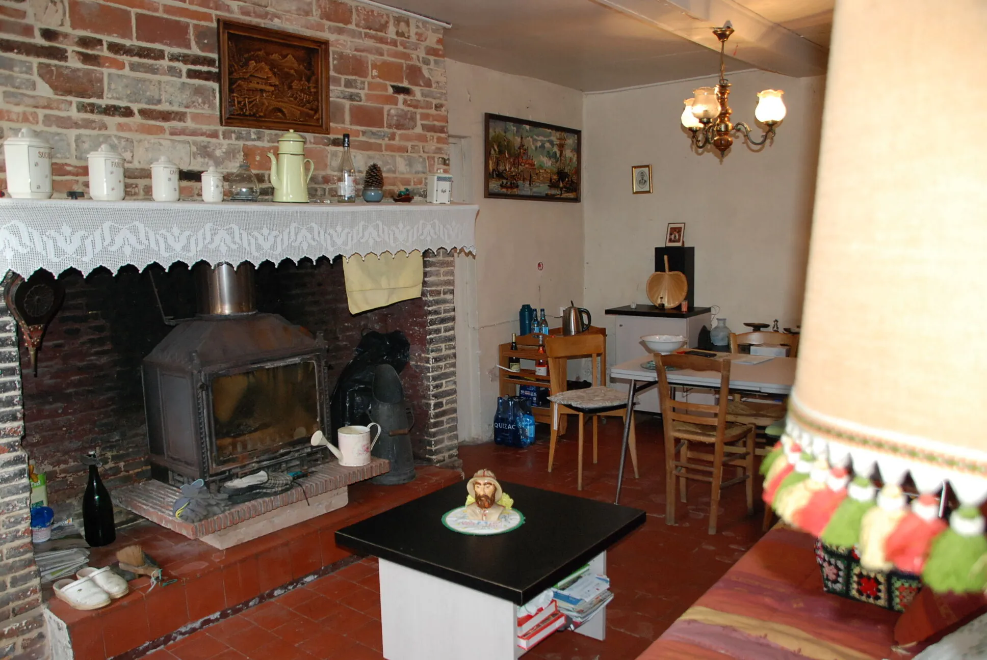 Charmante maison en briques et silex avec grand terrain proche Fécamp et Cany 