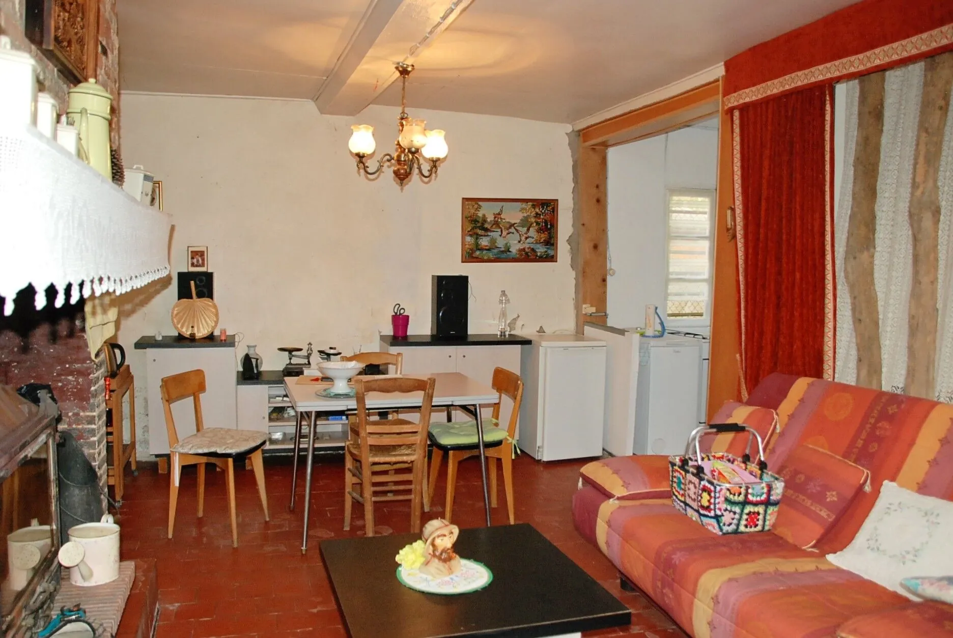 Charmante maison en briques et silex avec grand terrain proche Fécamp et Cany 