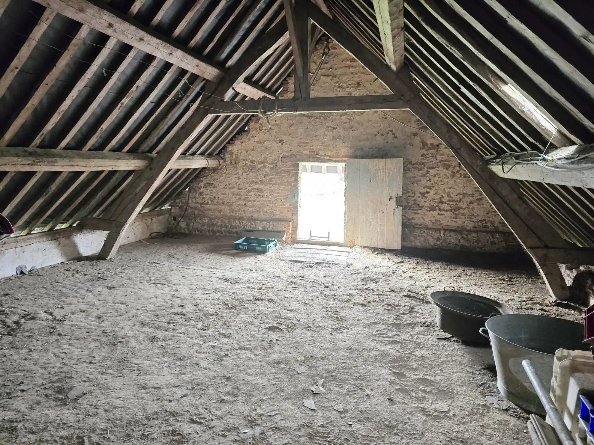 Charmante maison en briques et silex avec grand terrain proche Fécamp et Cany 