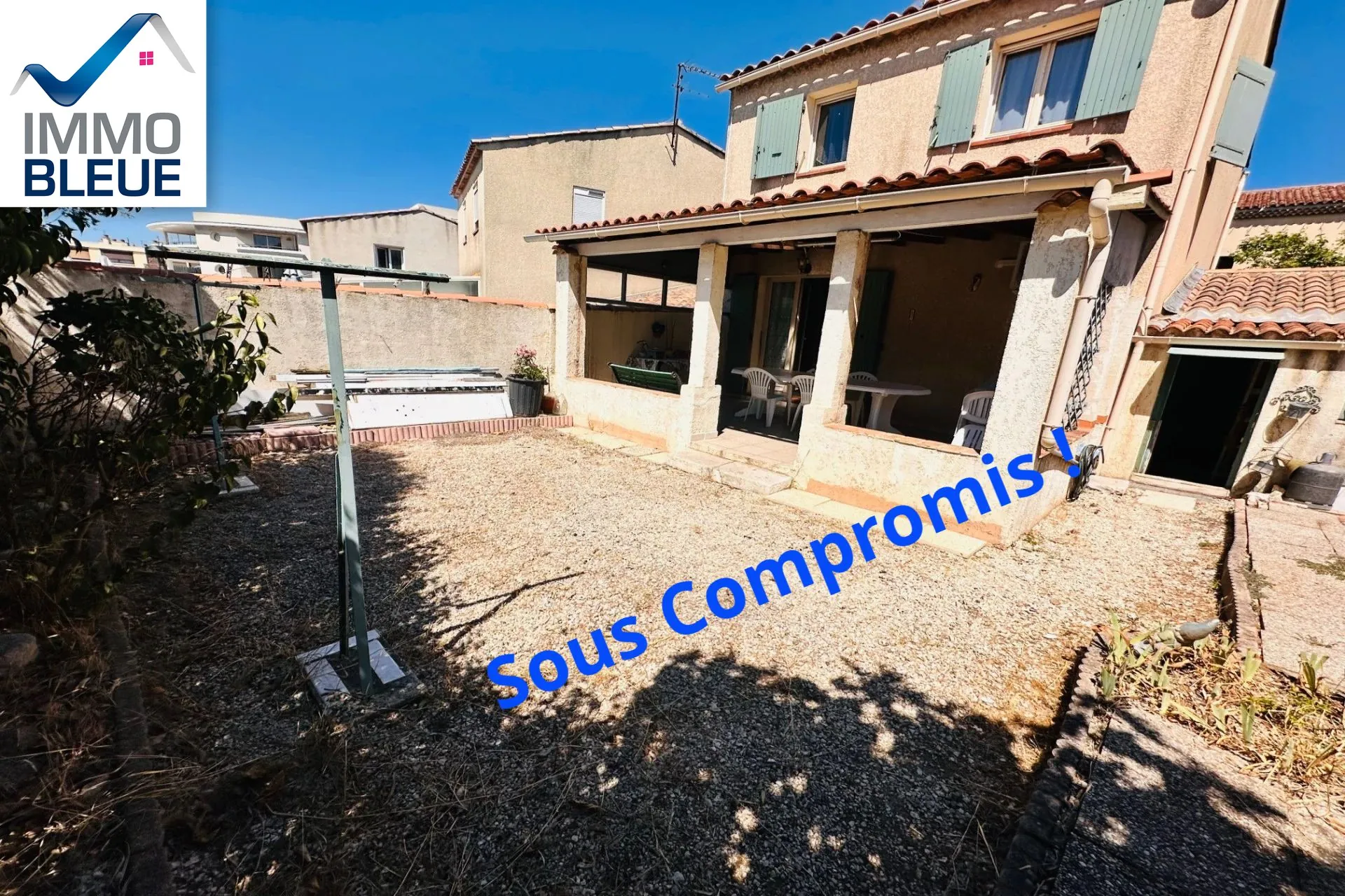 Maison T4 avec extérieur et garage à Martigues Jonquières, proche centre 