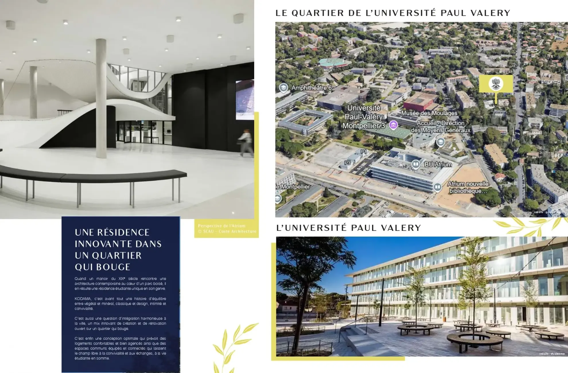 Studio neuf à Montpellier - Résidence étudiante eCampus Kodama - Livraison 2027 