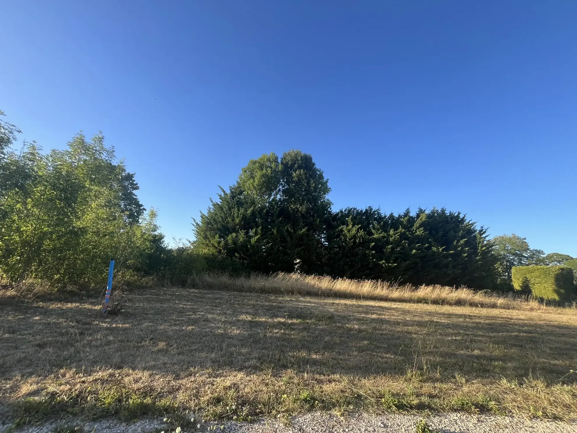 Terrain constructible et viabilisé à Gemaeux - 800 m² idéal pour votre projet
