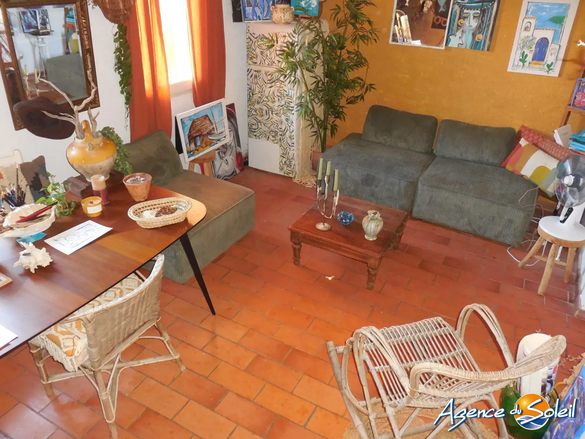Appartement T2 avec terrasse, accès étang et piscines à Fitou 