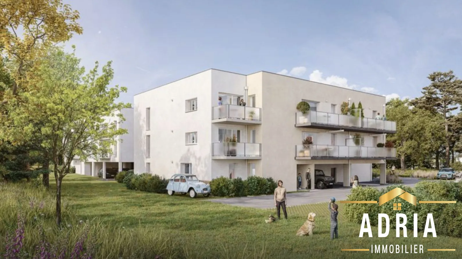 Appartement neuf T2/T3 à Bain-de-Bretagne – Résidence LE QUAI