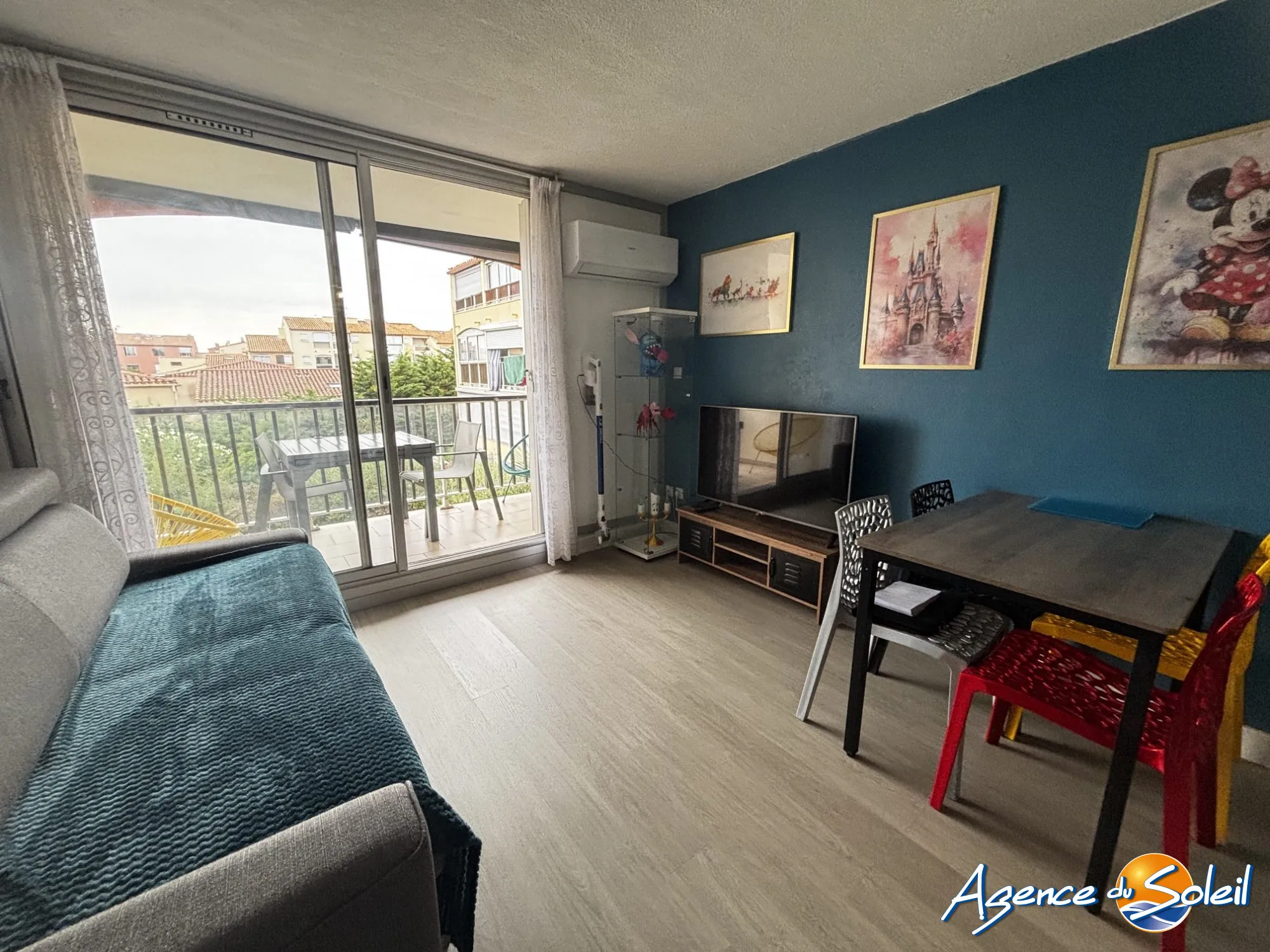 Studio rénové avec terrasse, parking et vue sur jardin à Saint-Martin