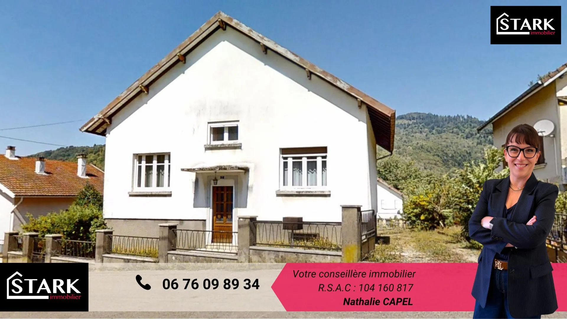 Maison à vendre à Plancher-les-Mines avec potentiel et vue dégagée