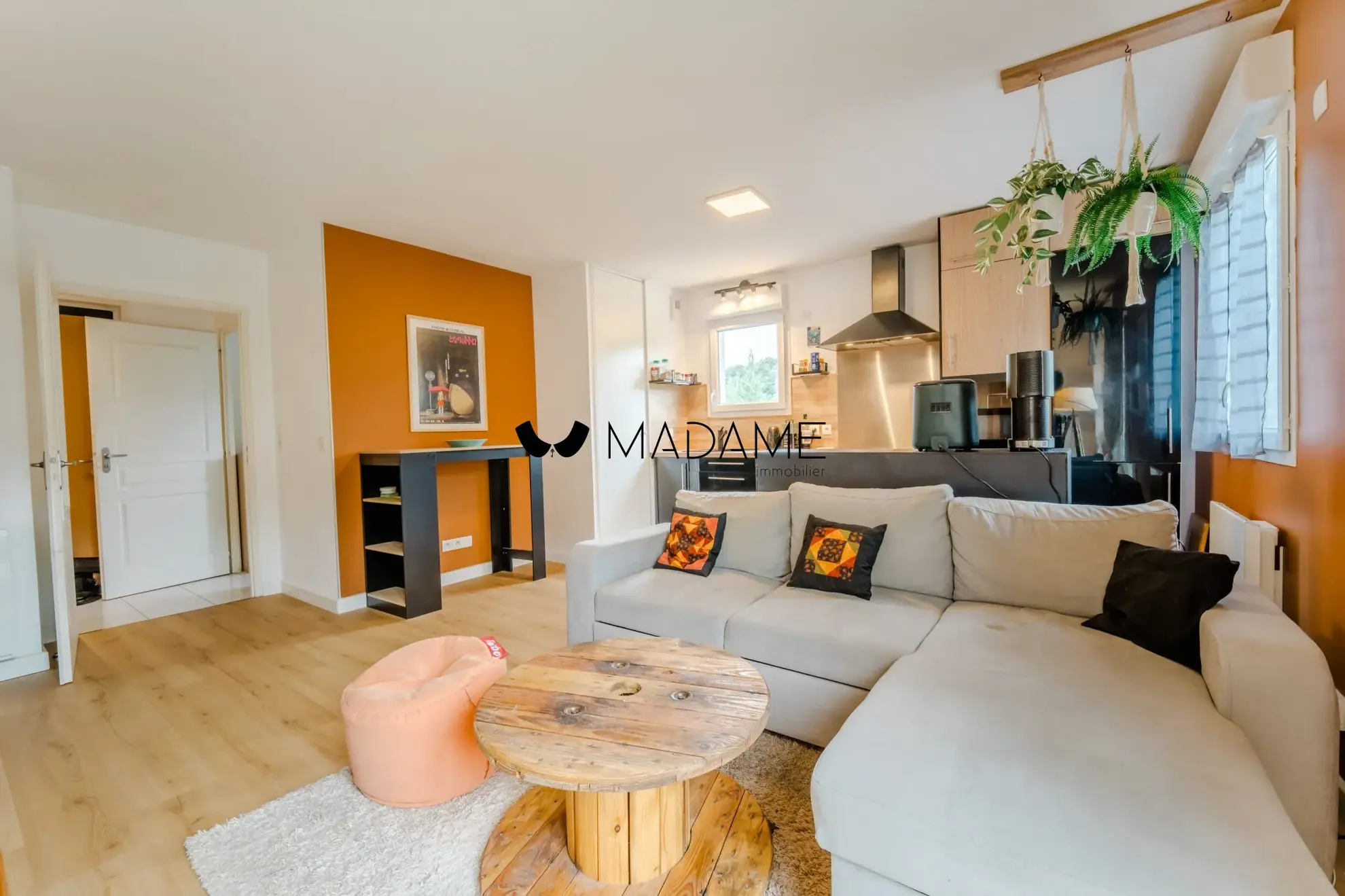 Appartement duplex avec balcon et vue imprenable à Eybens 