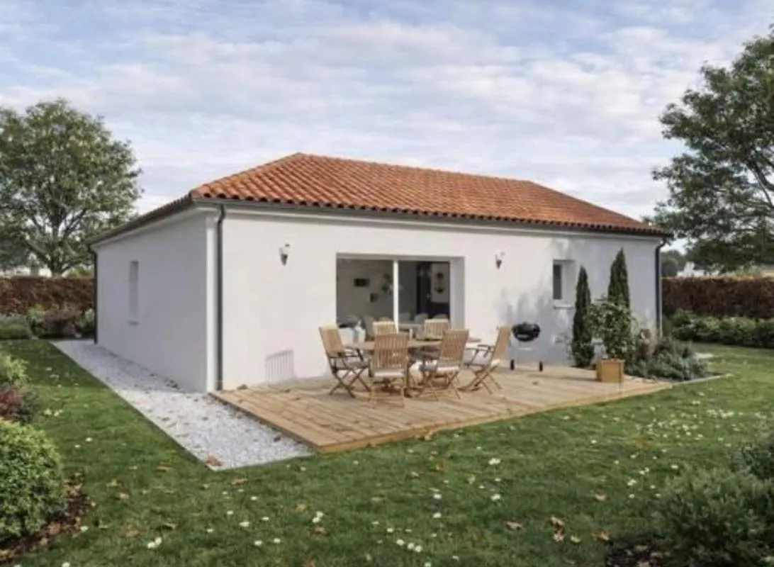 Maison neuve T4 à Bouloc avec grand terrain et plan personnalisable
