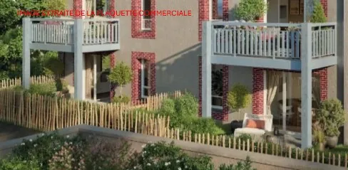 Appartement 3 pièces neuf à Touques de 58,87 m² avec balcon et cave