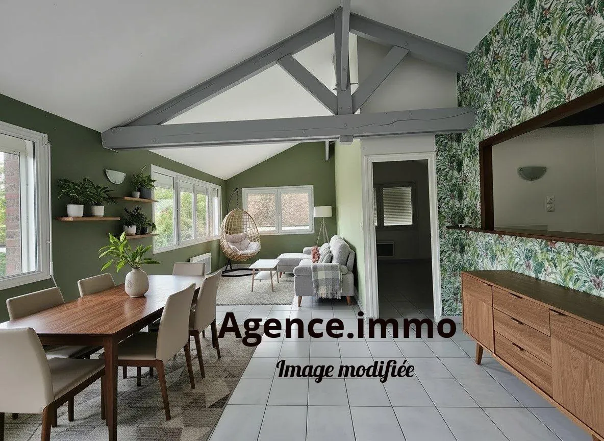 Appartement lumineux de 48,5 m² à Beauvais, Notre Dame-du-Thil avec garage 