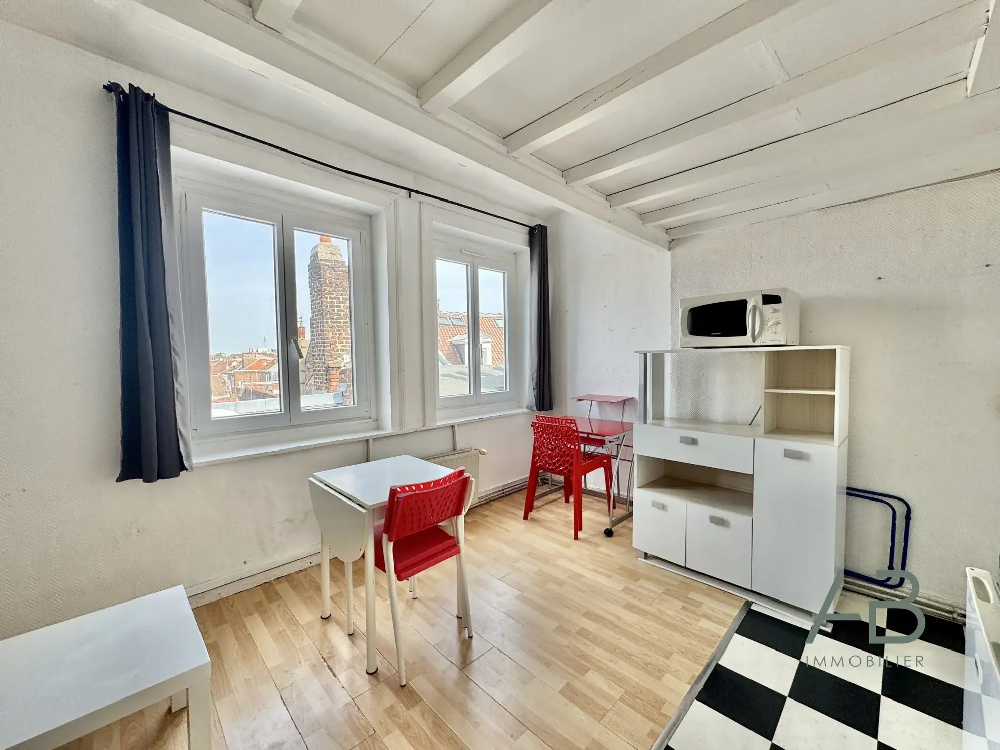 Vente appartement T1 bis Lille Gambetta - Investissement idéal 
