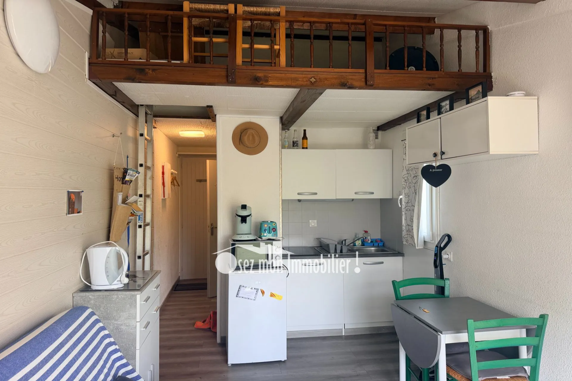 Studio avec piscine à Gruissan, idéal résidence ou location saisonnière