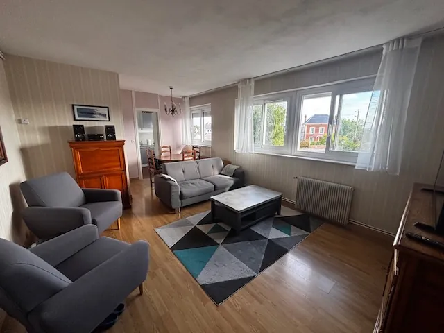 Appartement T2 de 46 m² avec cave à Caudebec-lès-Elbeuf