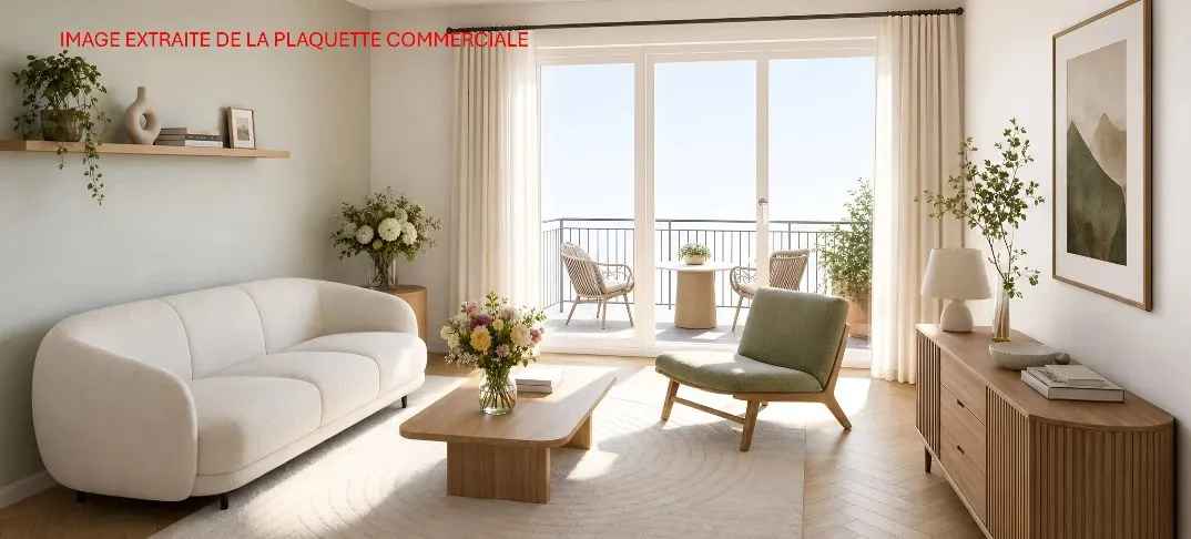 Appartement T3 neuf à Touques - Livraison 2027, balcon et parking