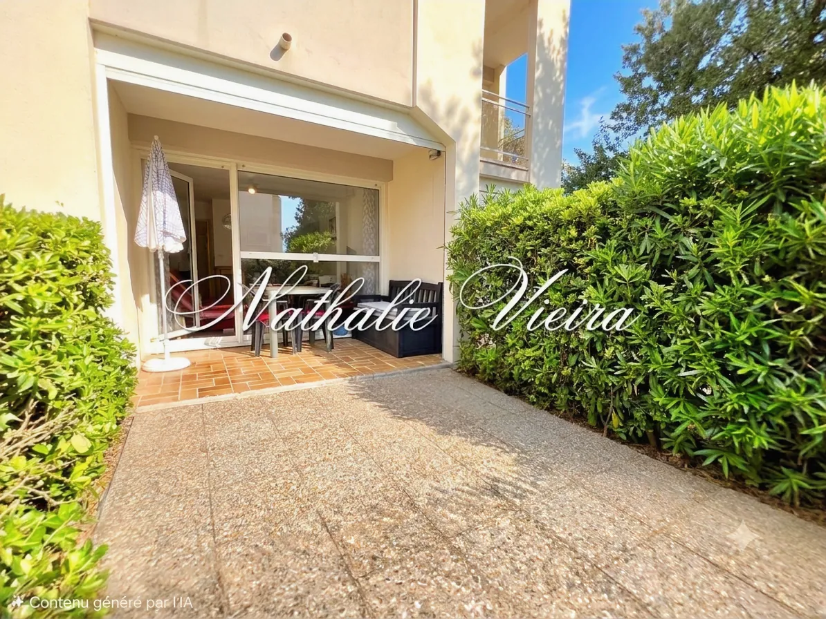 Studio de 25 m² avec terrasse et jardin privatif à Carnon Ouest, proche plage