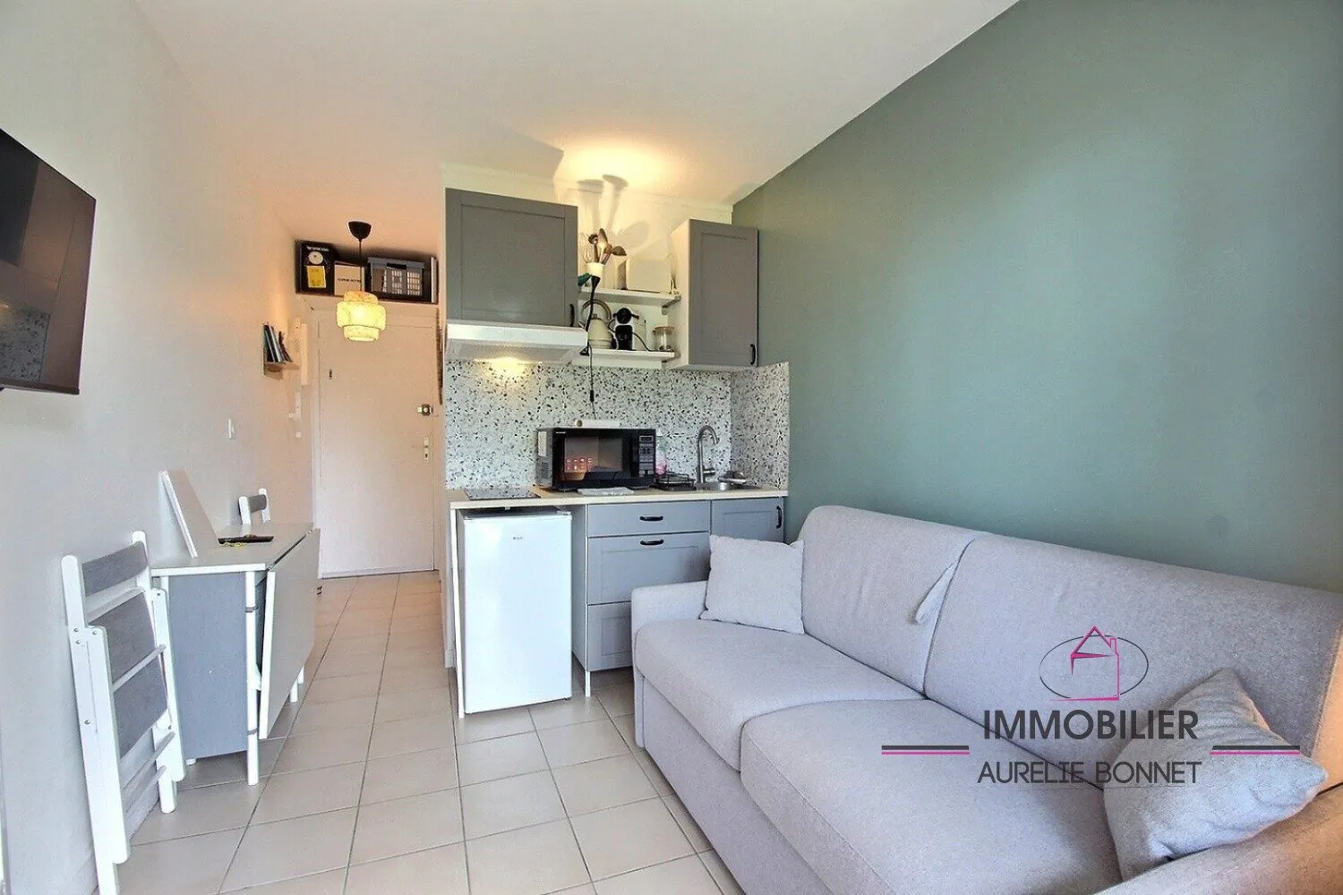 Studio à Trouville-sur-Mer avec terrasse et jardinet, idéal investissement 