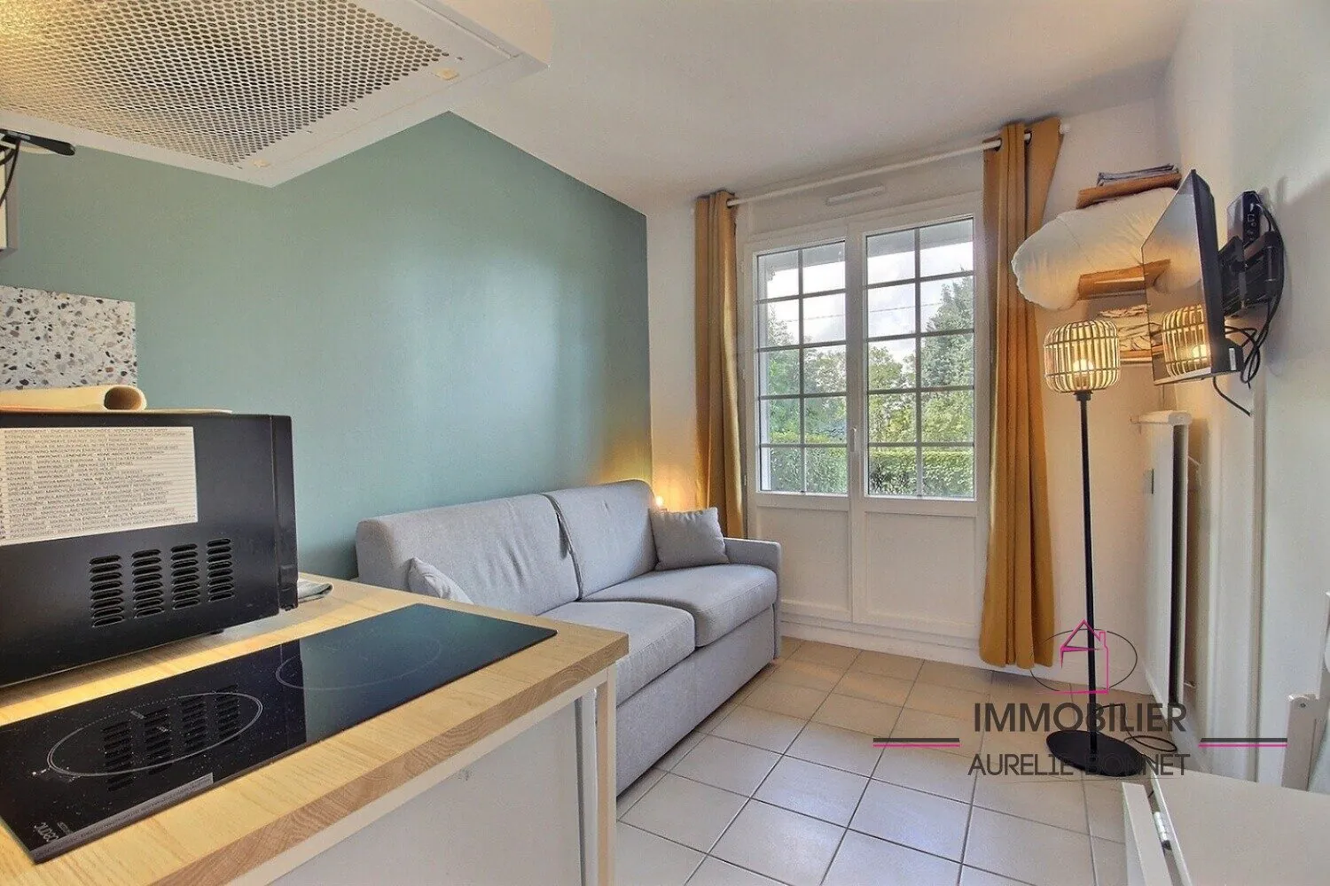 Studio à Trouville-sur-Mer avec terrasse et jardinet, idéal investissement 