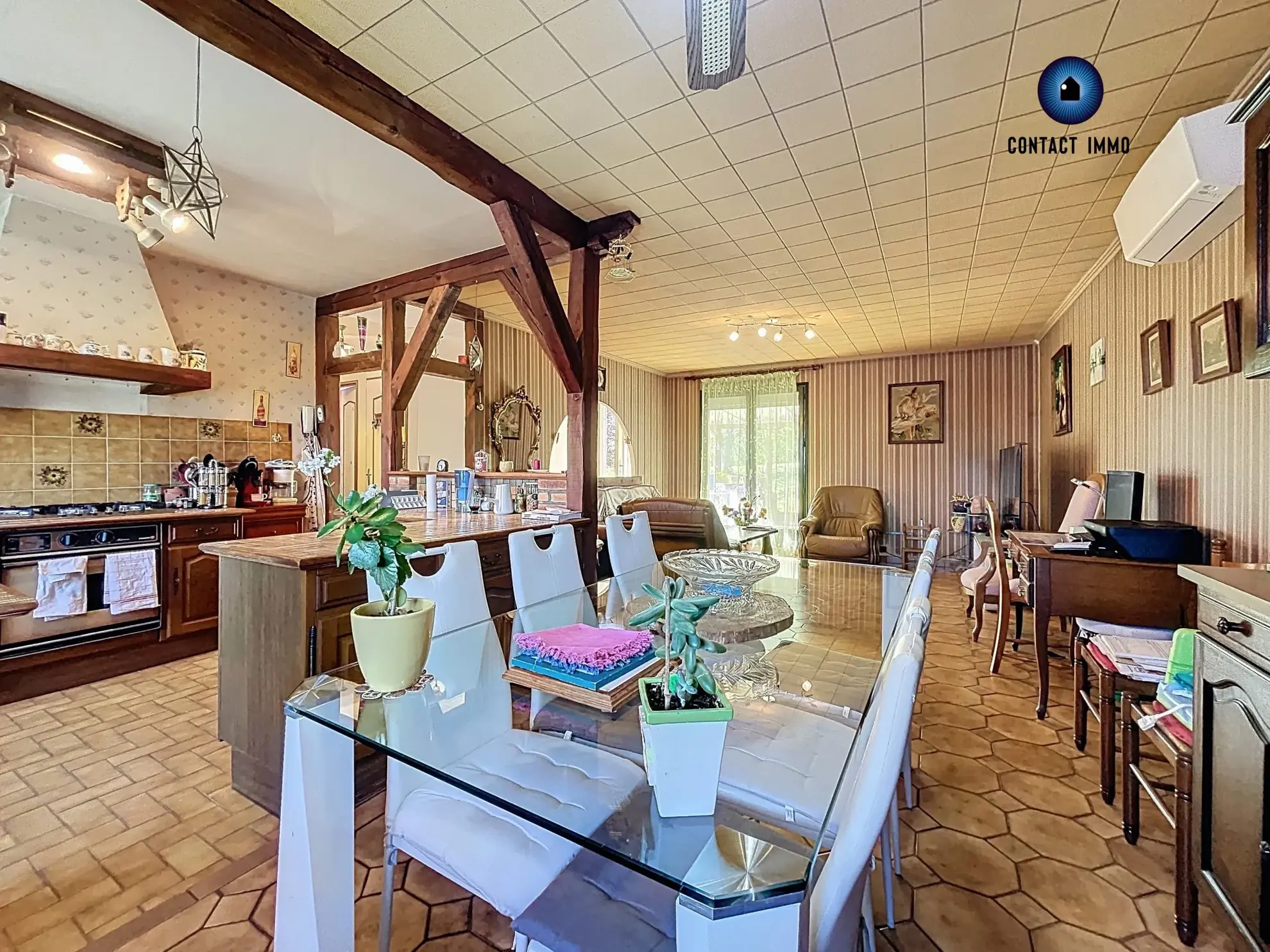 Maison familiale avec sous-sol aménagé à Saint-Viance – Environnement calme et grand espace extérieur 