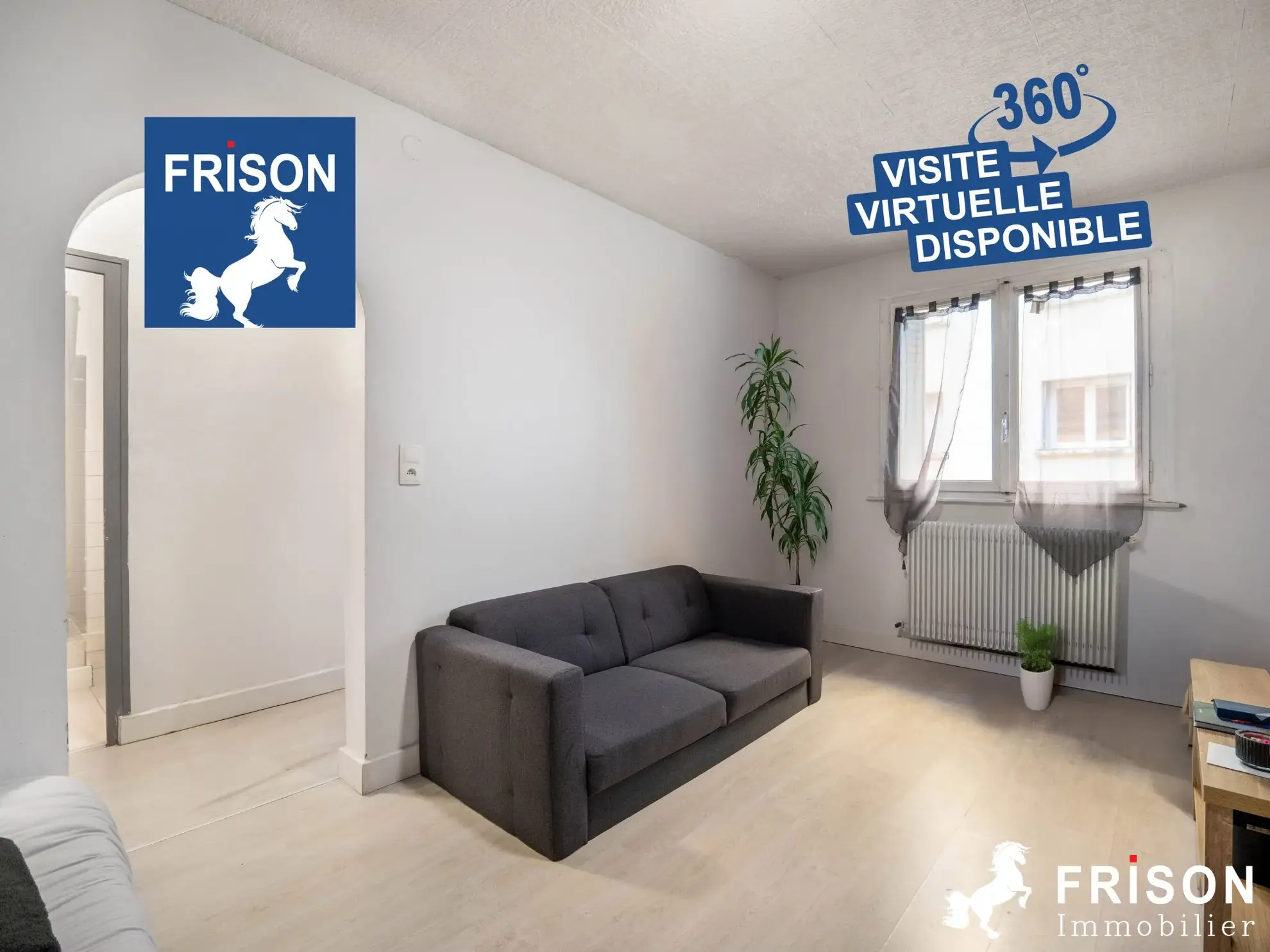 Appartement T1/T2 à vendre à Thonon-les-Bains avec stationnement et chauffage collectif