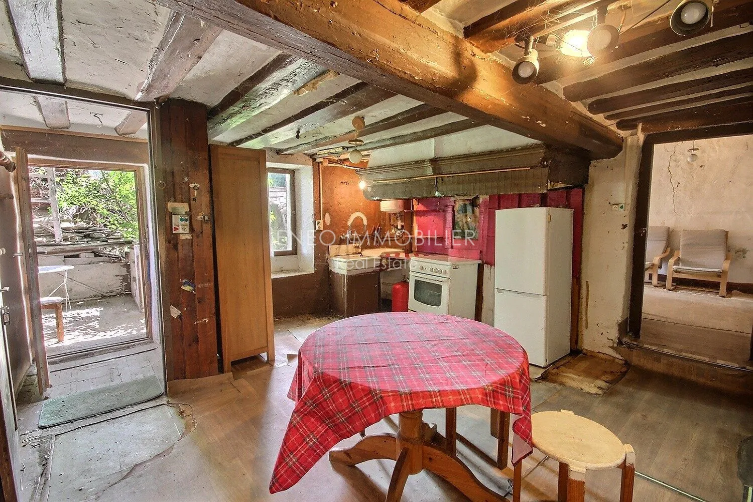 Maison de village à rénover avec vue panoramique à Aime-la-Plagne