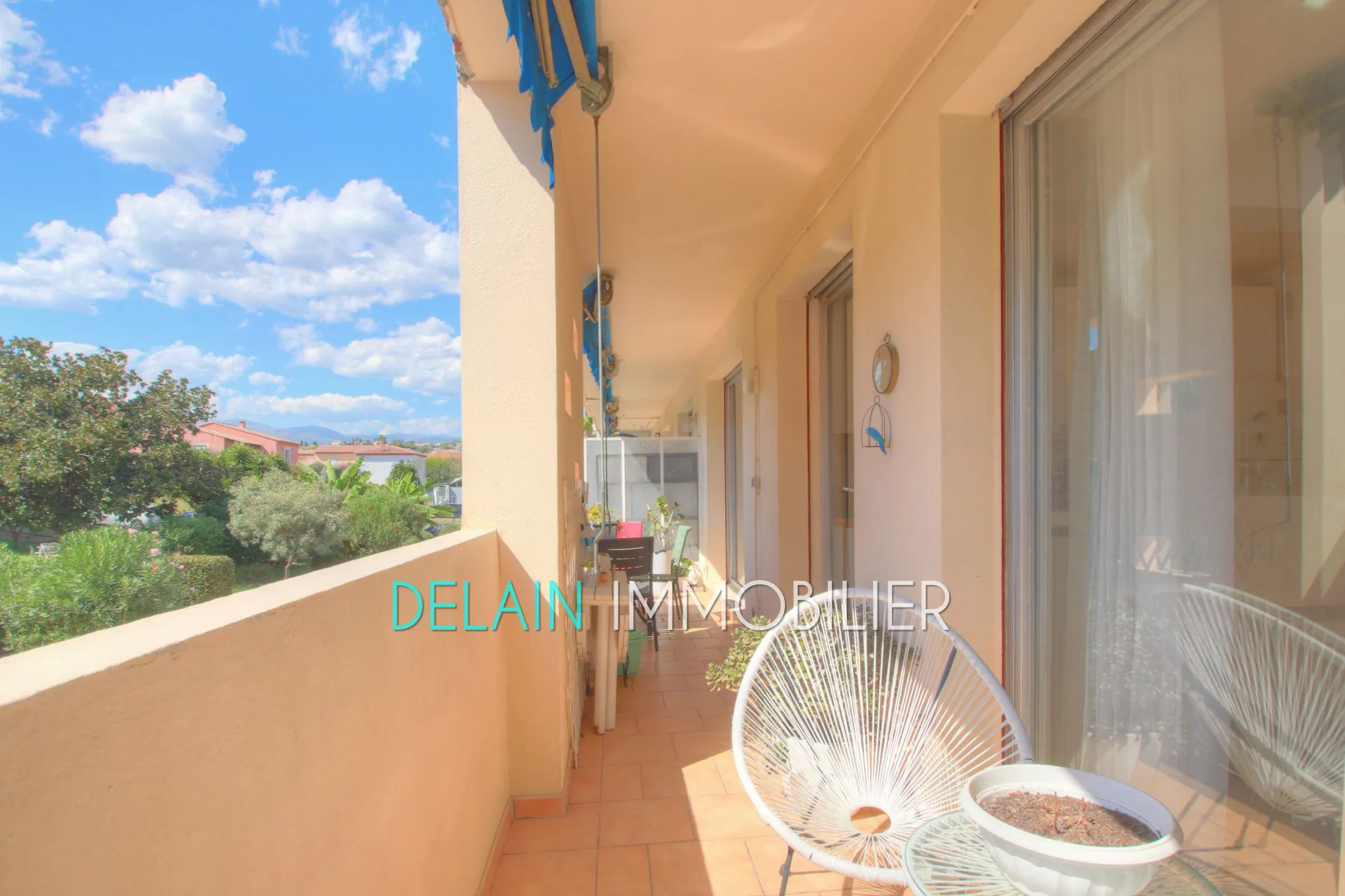 Vente appartement 2 pièces lumineux avec balcon à Cagnes-sur-Mer