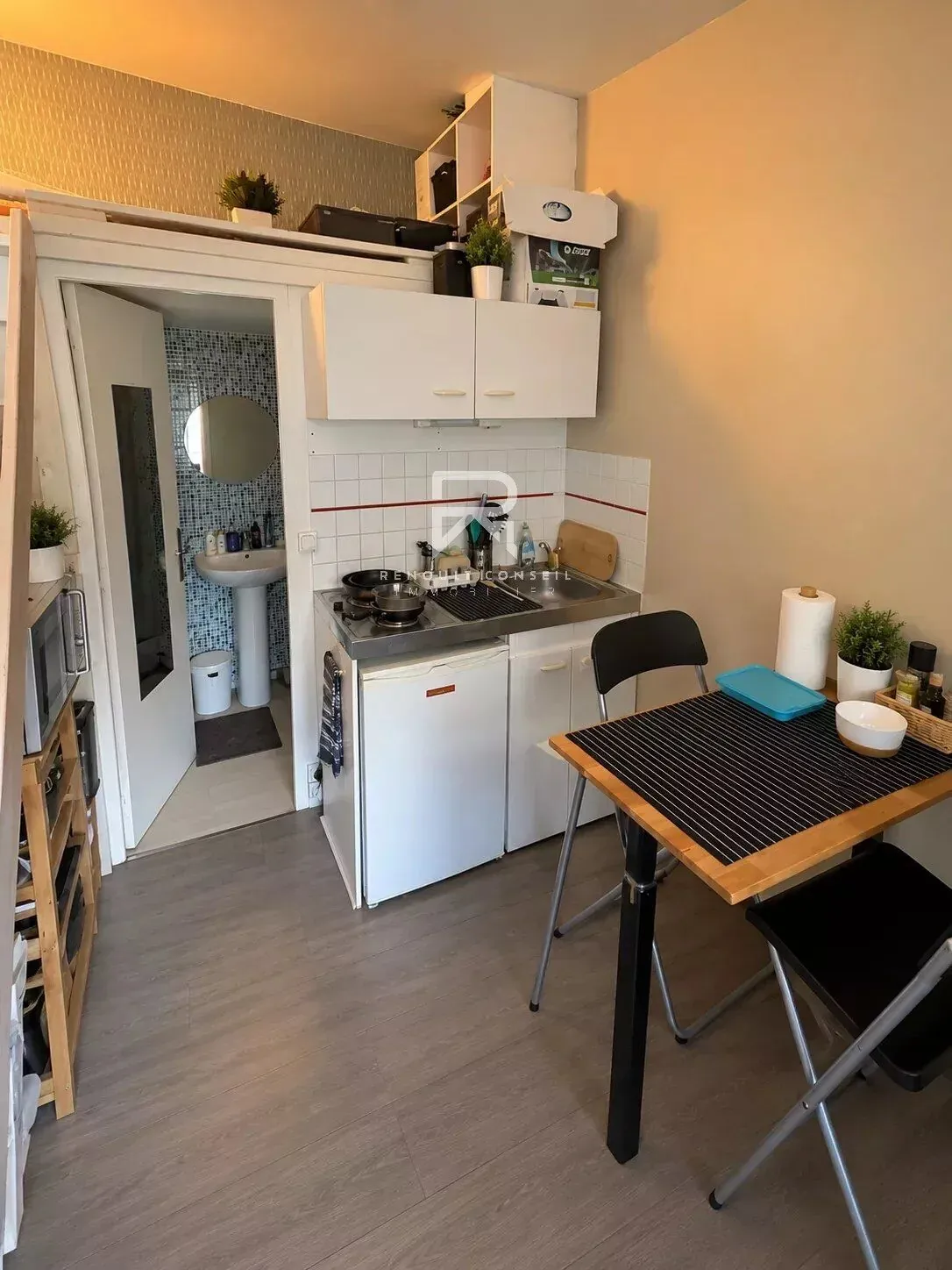 Appartement T1 avec terrasse à Rouen Saint-Gervais – Investissement locatif