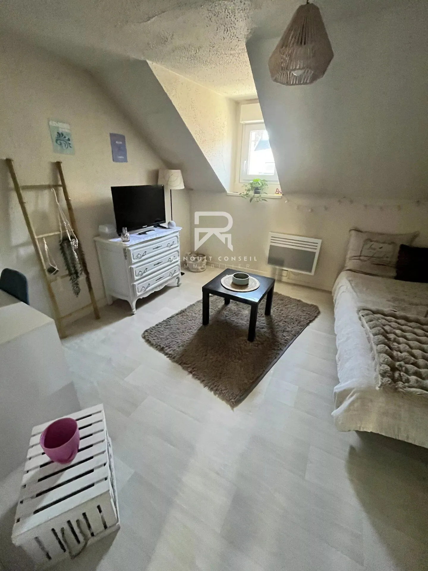 Appartement T1 à Rouen Saint-Gervais loué, investissement idéal