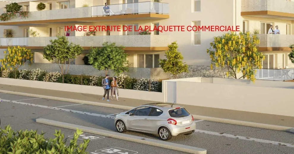 Appartement neuf 2 pièces avec balcon à Valras-Plage, livraison 2027
