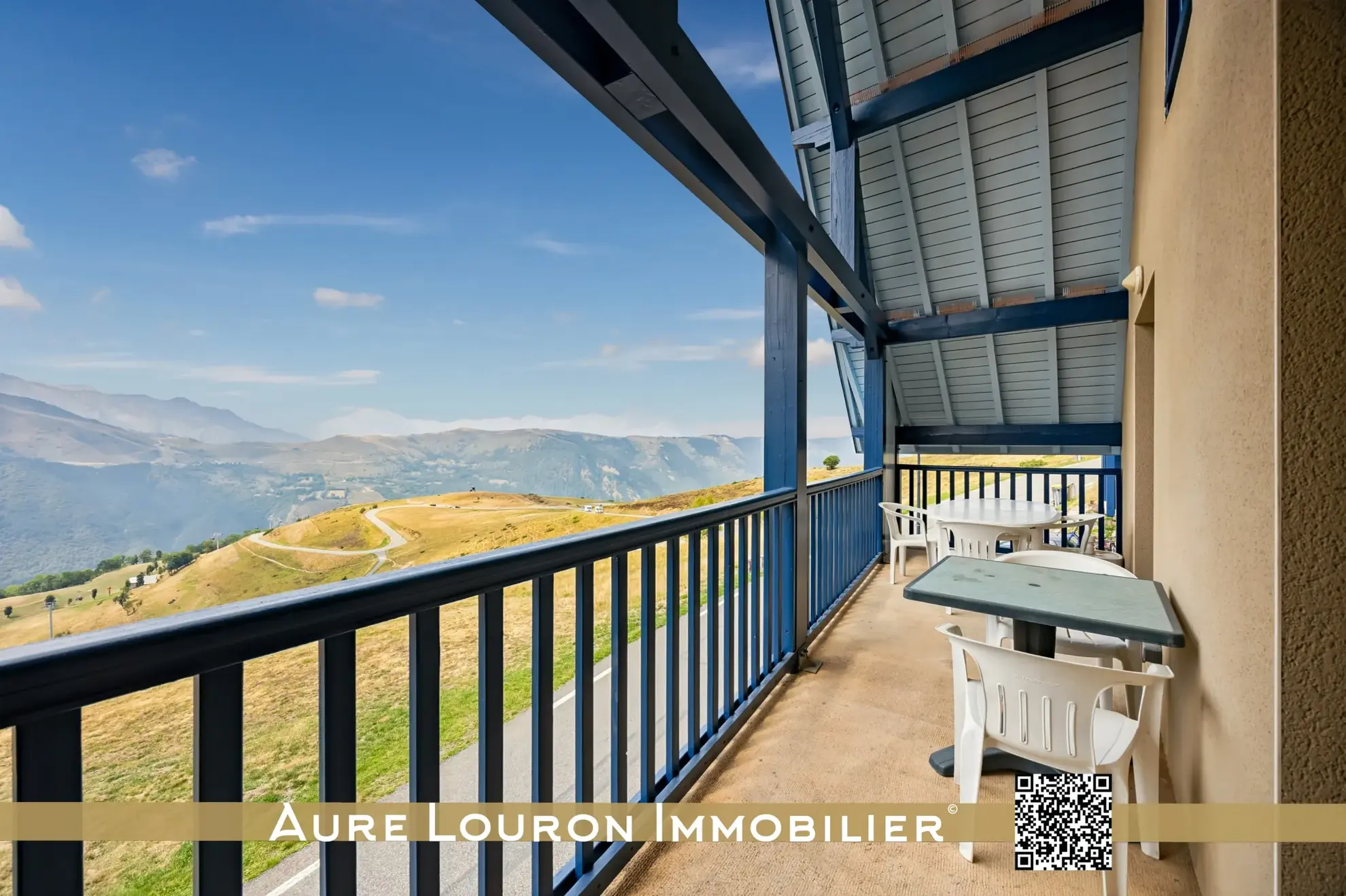 Appartement duplex 74,48 m2 avec terrasse et garage à Peyragudes