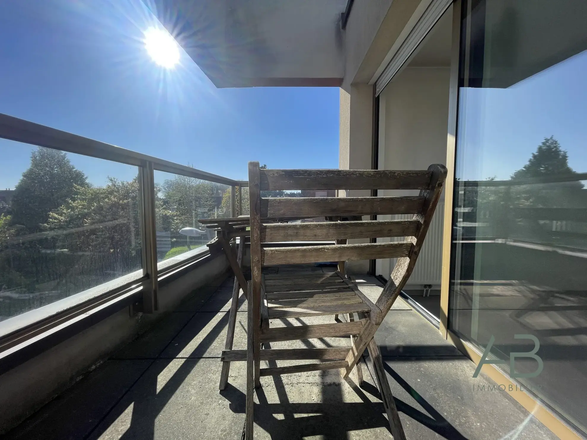 Appartement 2 pièces lumineux avec balcon sud et box à Mons-en-Baroeul