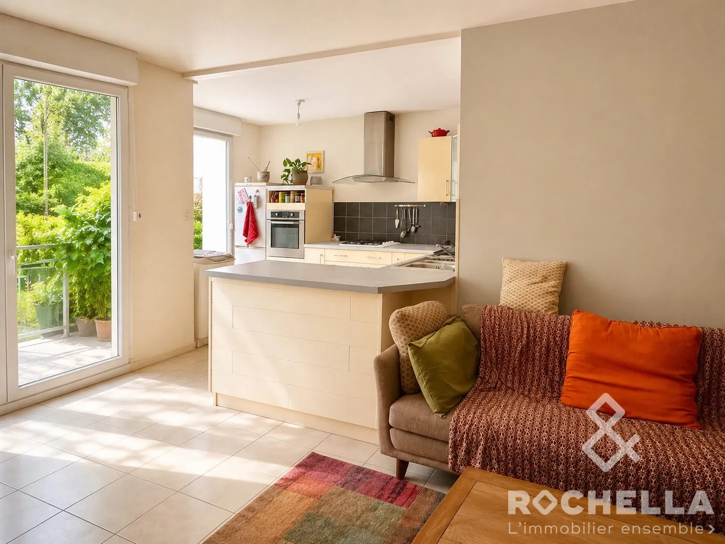 Appartement de 46 m² avec balcon et parking à Angers - Quartier Ney